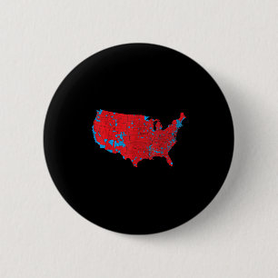 US-Wahlplan 2024 Präsident Trump Republikaner R Button