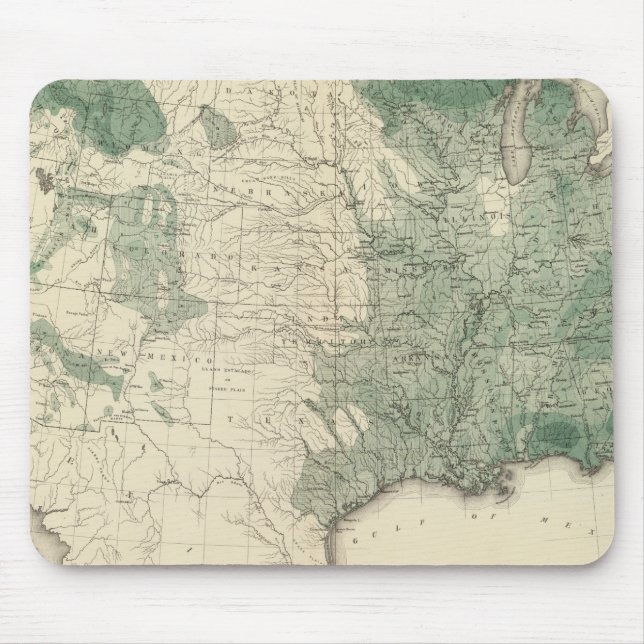 US-Wälder Mousepad (Vorne)
