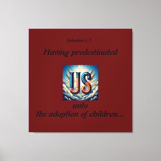 US x7 Leinwanddruck (Vorderseite)