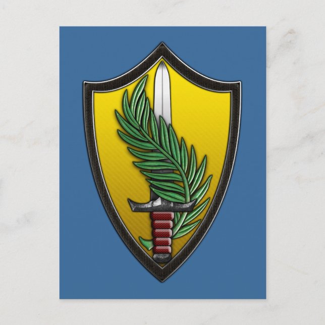 US-Zentralkommando Postkarte (Vorderseite)
