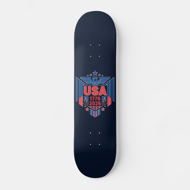 USA 1776-2026 SKATEBOARD (Vorderseite)