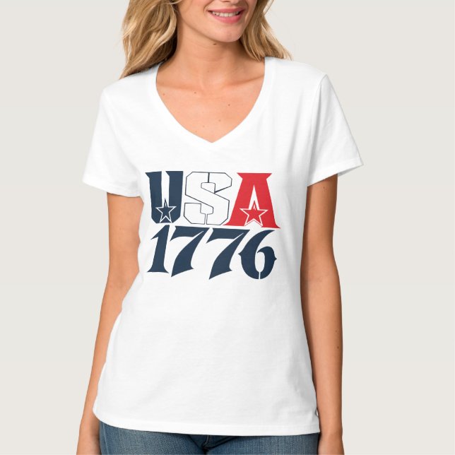 USA 1776 T-Shirt (Vorderseite)