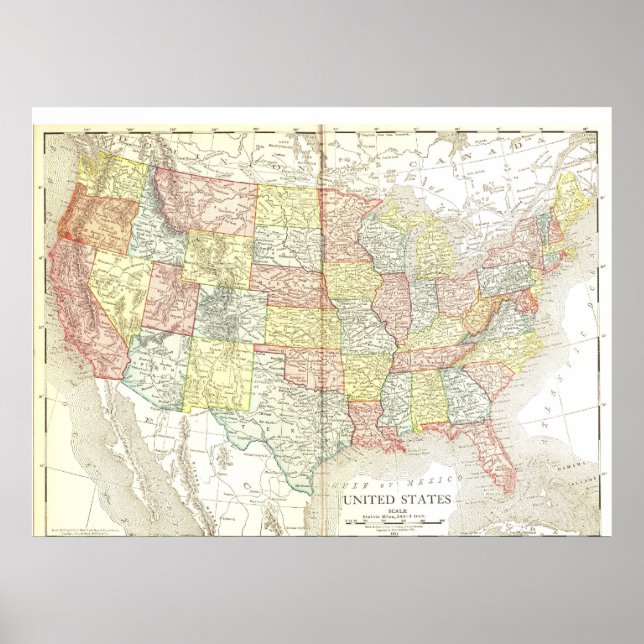 USA: 1913 POSTER (Vorne)