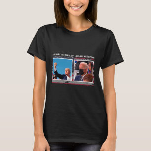 Usa 2024 Wahlkampf trump Vs Kugel T-Shirt