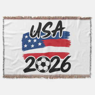 USA 2026 Fußball-Design Decke