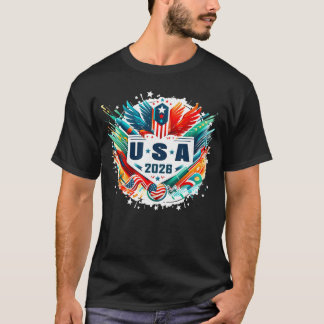 USA 2026 Go Vereinigte Staaten Sport USAeam 2026 U T-Shirt
