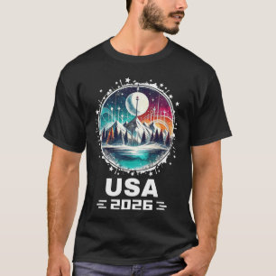 USA 2026 Go Vereinigte Staaten Wintersport USAeam  T-Shirt