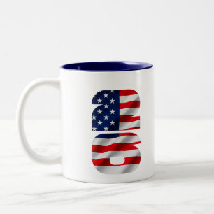 USA 2026 Weltmeisterschaft Zweifarbige Tasse