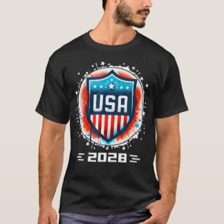 Usa 2028 Go Vereinigte Staaten Sport Usa 2028 T-Shirt