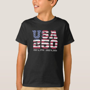 USA 250 4. Juli T-Shirt