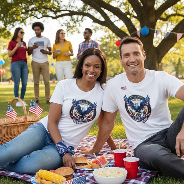 USA 250 Adler T-Shirt (Von Creator hochgeladen)