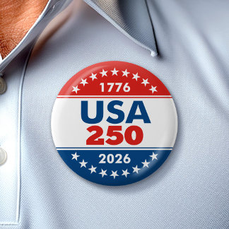 USA 250 - Amerikas Geburtstagsklassiker - 1776-202 Button