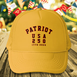 USA 250 Amerikas Jubiläum Namen hinzufügen 4. Juli Truckerkappe