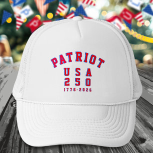 USA 250 Amerikas Jubiläum Namen hinzufügen 4. Juli Truckerkappe