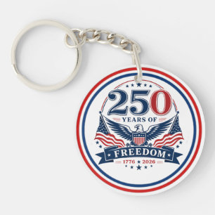 USA 250 ans de liberté - Design d'aigle patriotiqu