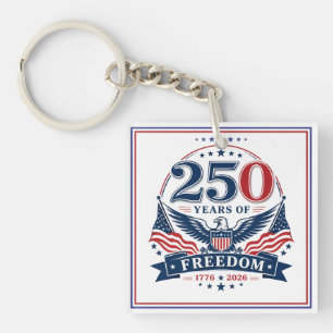 USA 250 ans de liberté - Design patriotique d'aigl