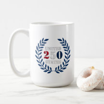 USA 250 Blatt/Herz Design Tasse