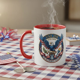 USA 250 Eagle personalized Tasse