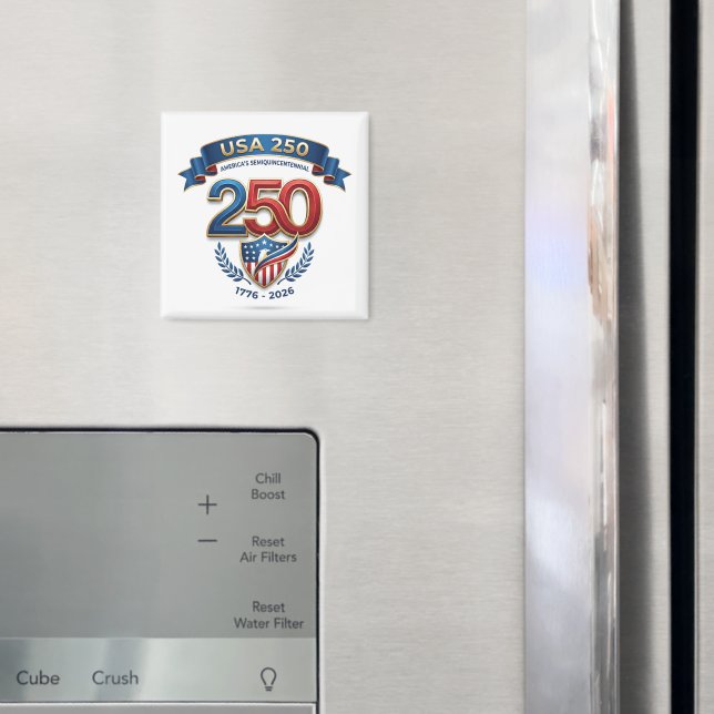 USA 250 Feier Magnet (In Situ (Kühlschrank))