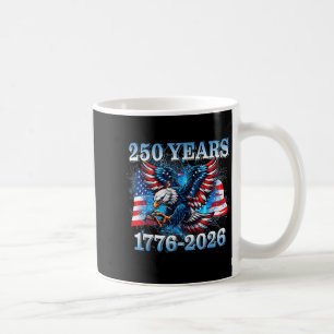 Usa 250 Jahre 1776 2026 Kunstwerk Kaffeetasse