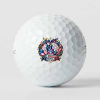 USA 250 Jahre 4. Juli 1776-2026 Golfball