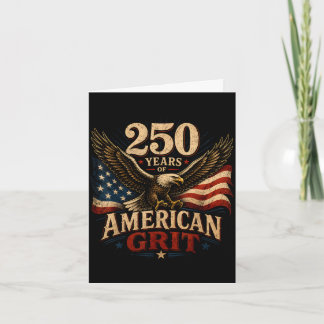 USA 250 Jahre Fourth of July patriotisch 1776 Karte