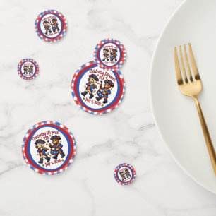 USA 250 Jahre Jubiläum Souvenir - Patriotic Konfetti
