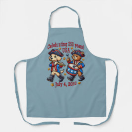 USA 250 Jahre Jubiläum Souvenir - Patriotic Schürze