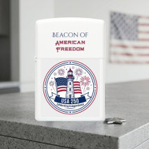 USA 250 Jahre Leuchtturm Amerikanische Freiheit Le