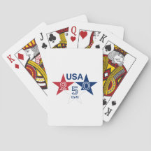 USA 250 Jahre - Rot blaue und weiße Sterne Design