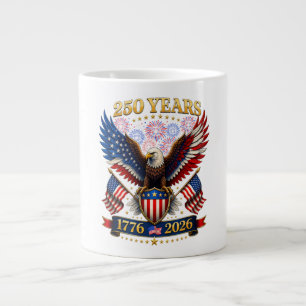 USA 250. Jahrestag 1776-2026 Jumbo-Tasse