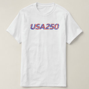 USA 250. Jahrestag 1776-2026 Patriotisches Amerika T-Shirt