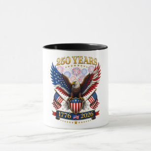 USA 250. Jahrestag 1776-2026 Tasse