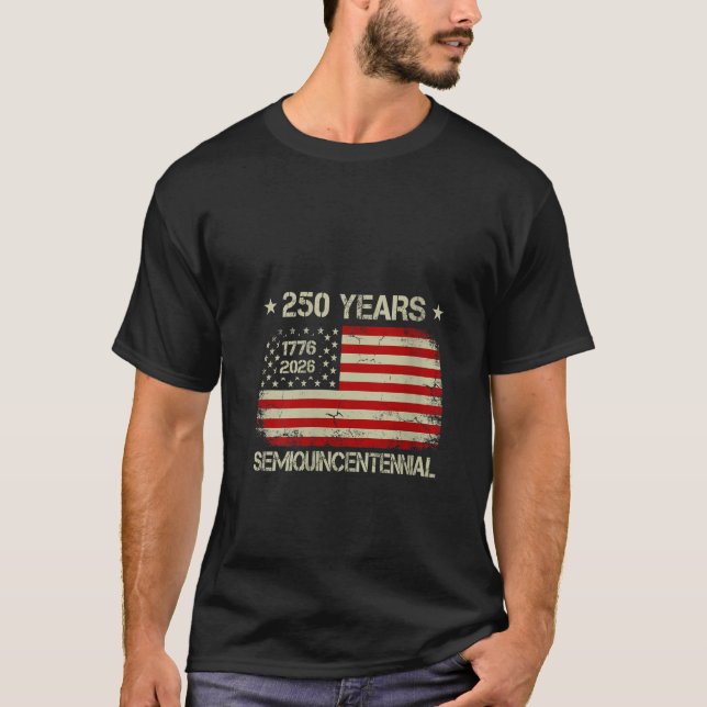 USA - 250. Jahrestag T-Shirt (Vorderseite)