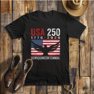 USA 250. Jubiläum – Amerika 1776–2026 T-Shirt