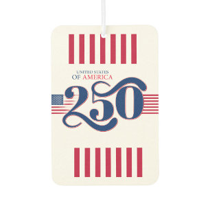 USA 250. Jubiläum Autolufterfrischer