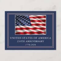 USA 250. Jubiläum Elegant Patriotisch