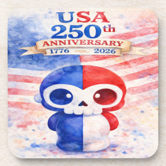 USA 250. Jubiläum Getränkeuntersetzer