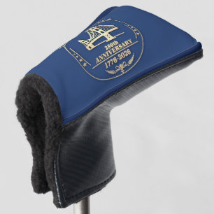 USA 250. Jubiläum Golden Gate Gold Design  Golf Headcover