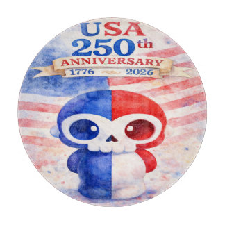 USA 250. Jubiläum Schneidebrett