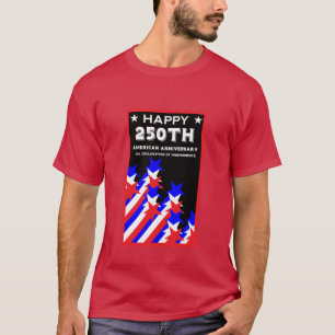 USA 250. Jubiläum Semiquincentennial Party T-Shirt
