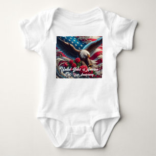USA 250. Jubiläums-Baby-Body Baby Strampler