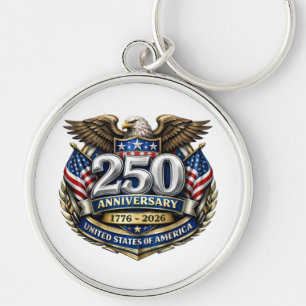 USA 250. Jubiläums-Schlüsselanhänger Schlüsselanhänger