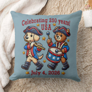 USA 250. Jubiläums-Souvenir - Patriotisch Kissen