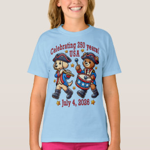 USA 250. Jubiläums-Souvenir - Patriotisch T-Shirt