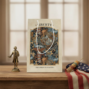 USA 250 Liberty Art Nouveau Musterrahmen ID1302 Mittlere Geschenktüte