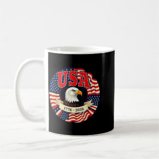 USA 250 patriotische Jubiläumsfeier Kaffeetasse