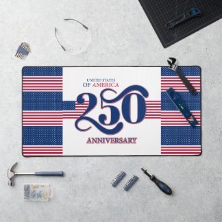 USA 250 Patriotische Schreibtischunterlage 