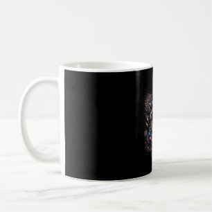 USA 250 patriotischer Waschbär trinkt Bier Sonnenb Kaffeetasse