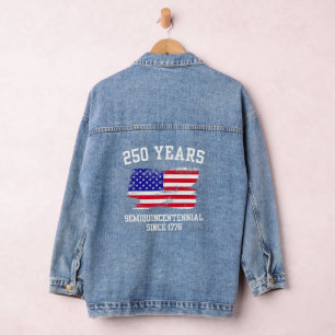 USA 250 Semiquinquenntennium Jeansjacke